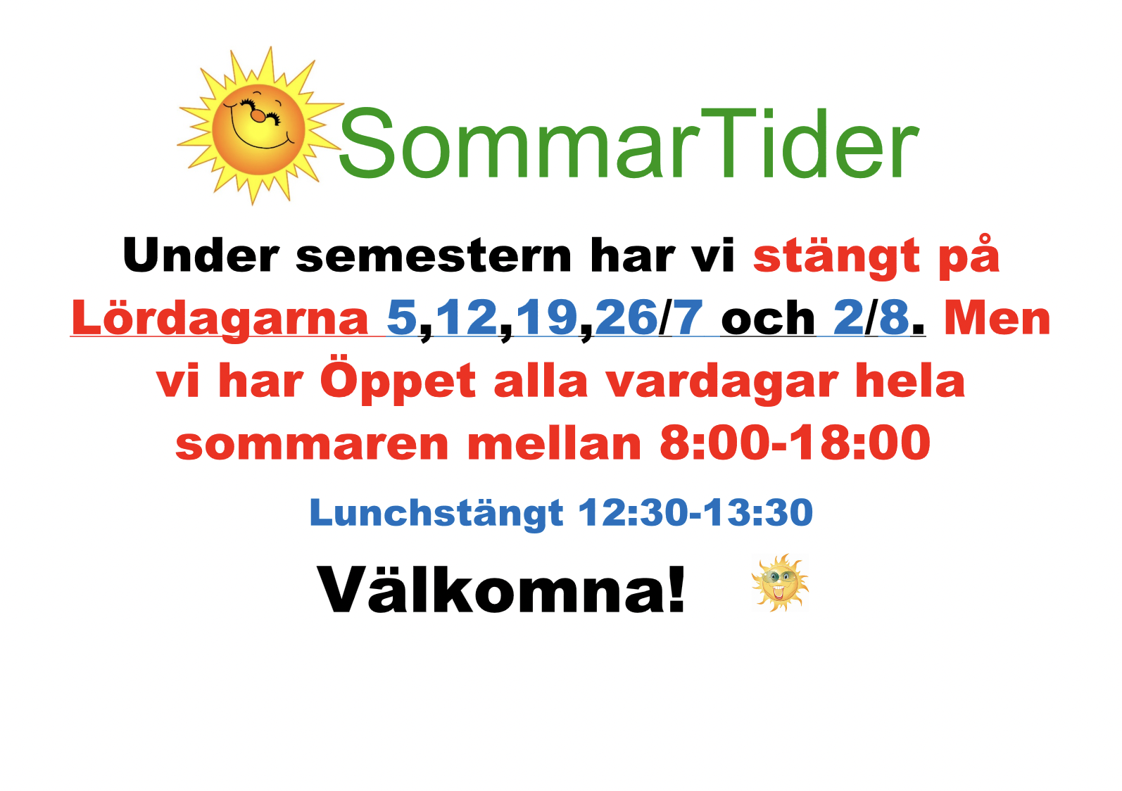 Sommertider
